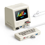 13-in-1 Retro Style Multifunctional Dock w/ Display