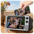 Retro Acrylic Cellphone Screen Magnifier Stand