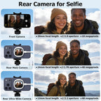 Mini Magnetic Vlog Selfie Monitor Screen iPhone with Remote
