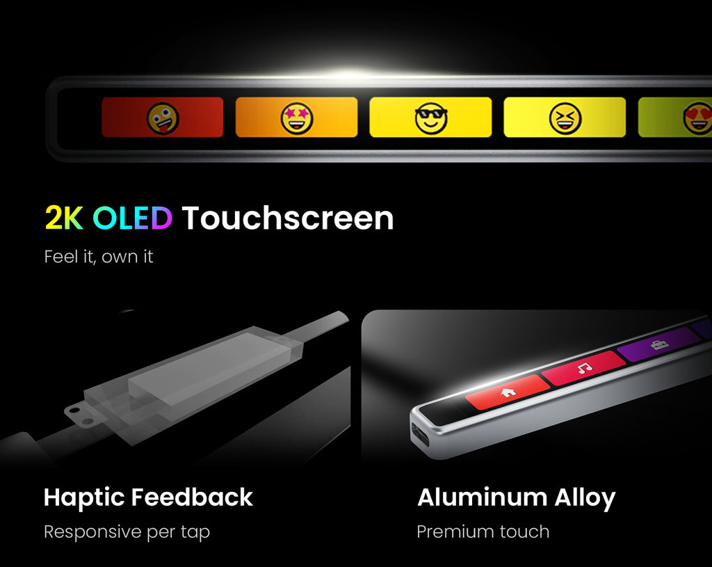 A Versatile & Fully Customizable Touch-Bar Solution