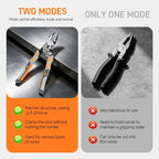 55#Self-Locking Ratchet Pliers – Heavy-Duty Wire Cutter & Clamping Tool