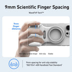 Magnetic Phone Grip with Bluetooth Shutter - Ergonomic Smartphone Camera Handle & Adjustable Stand