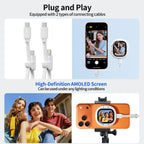Mini Magnetic Vlog Selfie Monitor Screen iPhone with Remote