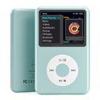 Bringt die 2000er zurück: Retro MP3/MP4 Player mit Bluetooth, HiFi Audio, 2,4" Display & 35h Akkulaufzeit