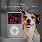 Bringt die 2000er zurück: Retro MP3/MP4 Player mit Bluetooth, HiFi Audio, 2,4" Display & 35h Akkulaufzeit