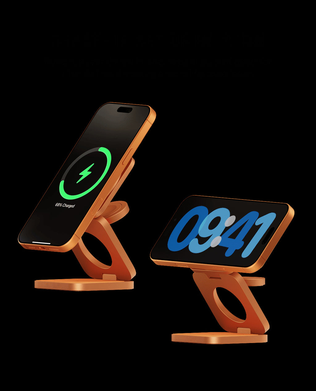 kokogol Qi2.2 Max | 25W Industrial Foldable 3-in-1 Magnetic Wireless Charging Station