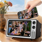 Retro Acrylic Cellphone Screen Magnifier Stand