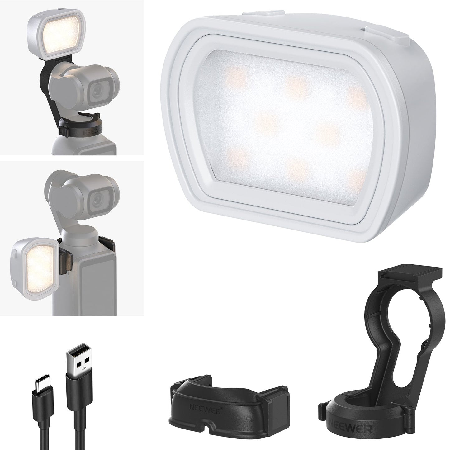 Magnetic Auxiliary Light For DJI OSMO Pocket 3