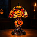 Halloween Pumpkin Bat Table Lamp – Retro Cozy Night Light