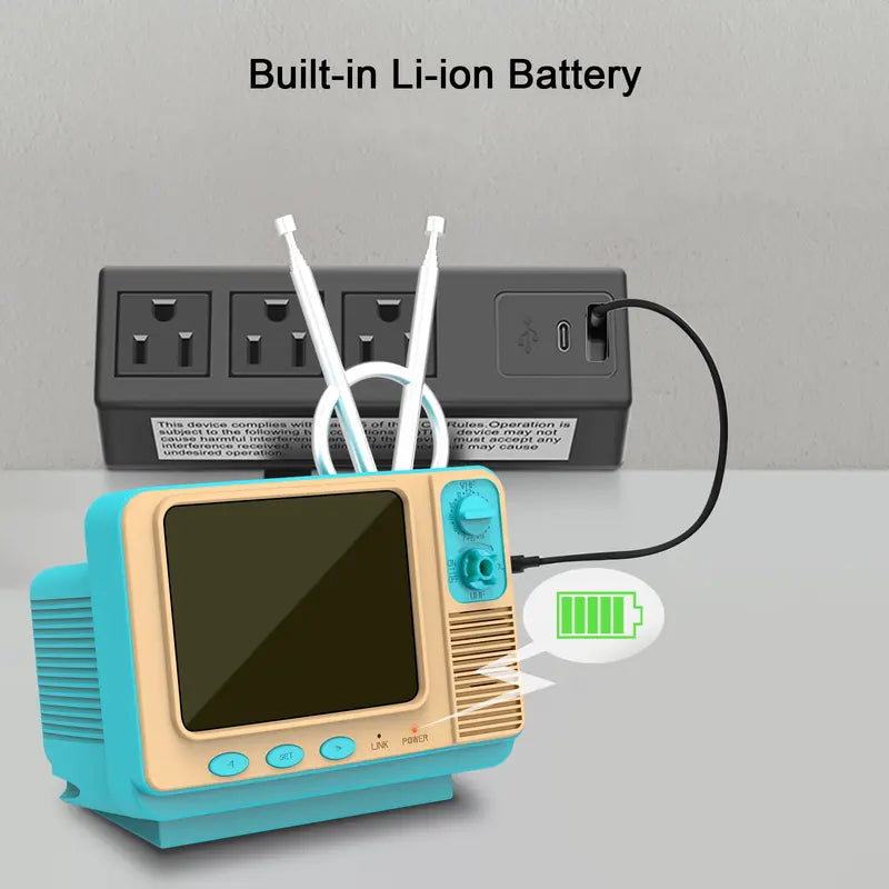 Retro Mini TV Game Console 308 Games 3 Inch Screen Portable Gaming System