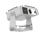 Smart Touch Screen Projector: Portable 4K Home Theater with Android OS, WiFi & Bluetooth