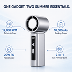 2-in-1 Summer Cooling EDC Gadget