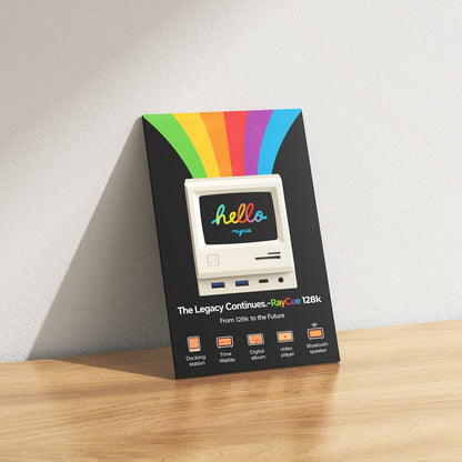 13-in-1 Retro Style Multifunctional Dock w/ Display