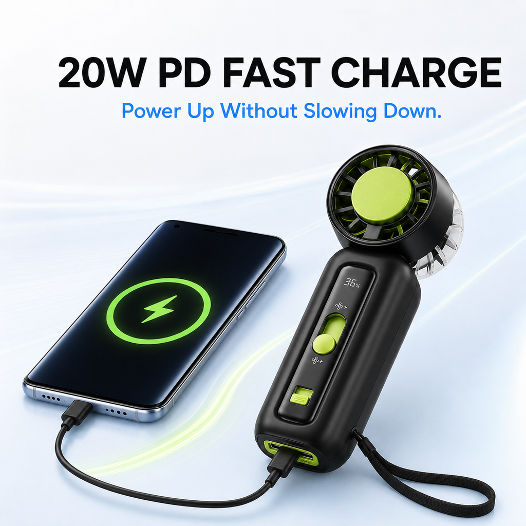 2-in-1 Summer Cooling EDC Gadget