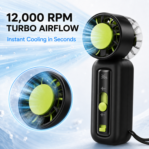 2-in-1 Summer Cooling EDC Gadget