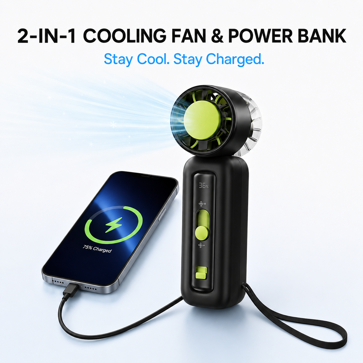 2-in-1 Summer Cooling EDC Gadget