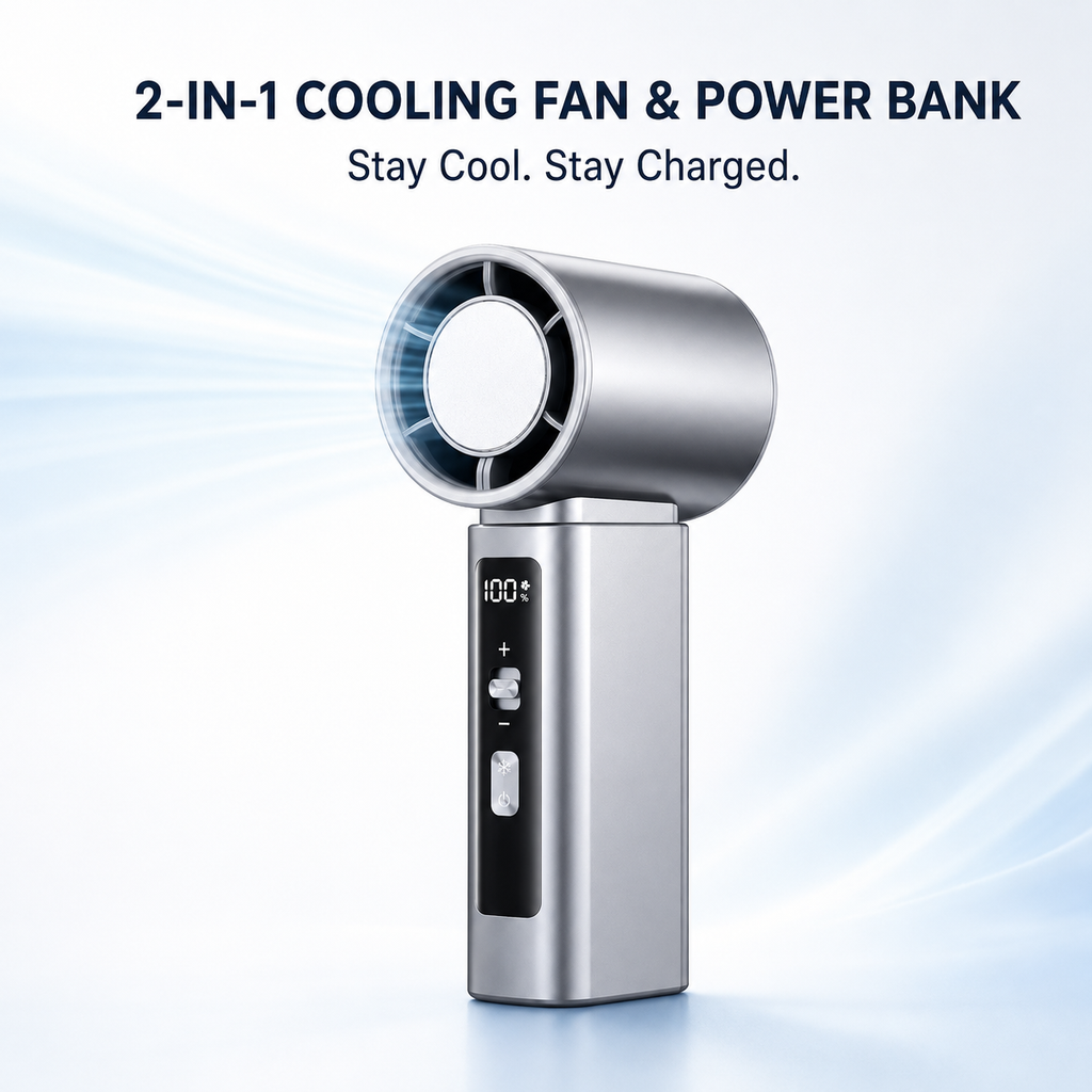 2-in-1 Summer Cooling EDC Gadget
