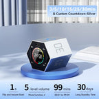 Pomodoro Timer Cube, Productivity Timer, Pause & Resume