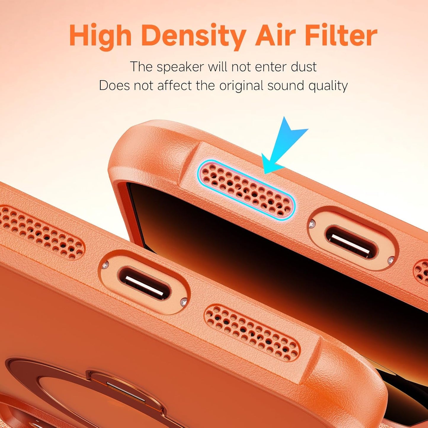 360 Spin Magnetic Stand (Pro-Version) for iPhone 17 Pro Case (Compatible with MagSafe)