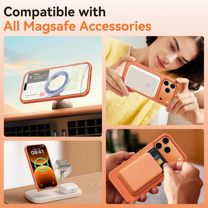 360 Spin Magnetic Stand (Pro-Version) for iPhone 17 Pro Case (Compatible with MagSafe)