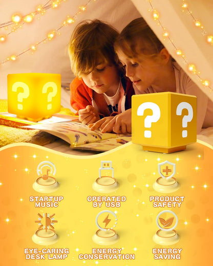 Super Bros Toys Night Light for Kids with Game Sound Effects Illusion Lamp Room Decor Merchandise As Gifts for Kids Fans