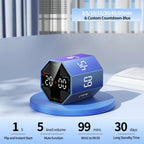 Pomodoro Timer Cube, Productivity Timer, Pause & Resume