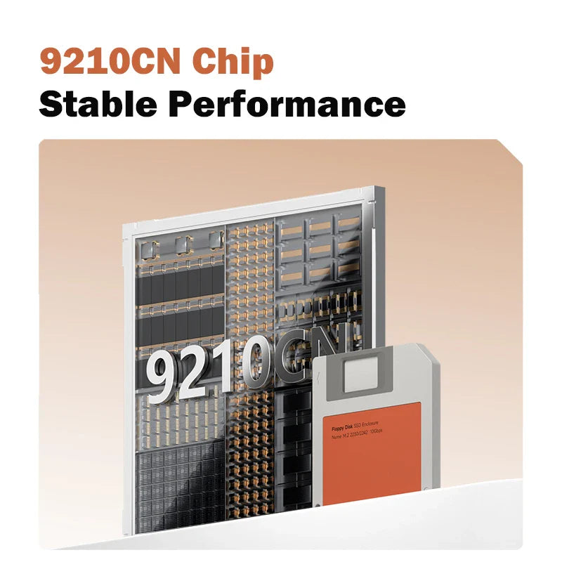 M.2 NVMe SSD Enclosure USB 3.2 Gen 2 (10Gbps)