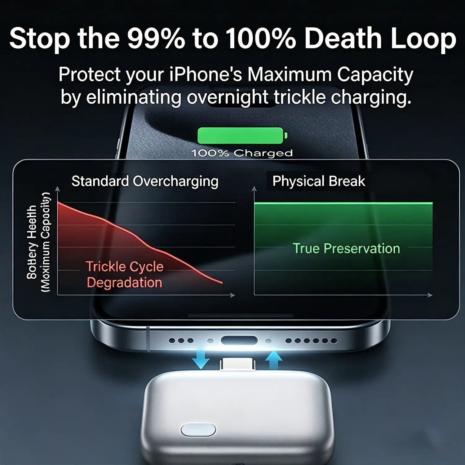 Kokogol AI Battery Guard: The World’s First 140W Physical Power-Cut Tool for 100% Battery Health & Home Safety