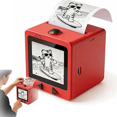 AI Sticker Box Printer