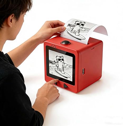 AI Sticker Box Printer