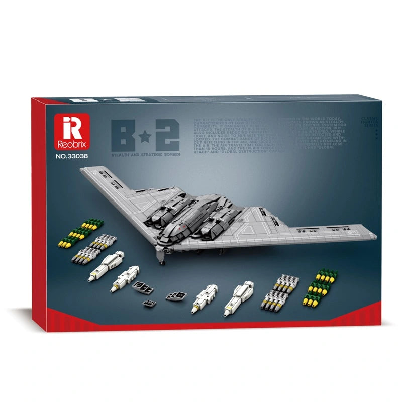 B2 Spirit Stealth Bomber Building Blocks