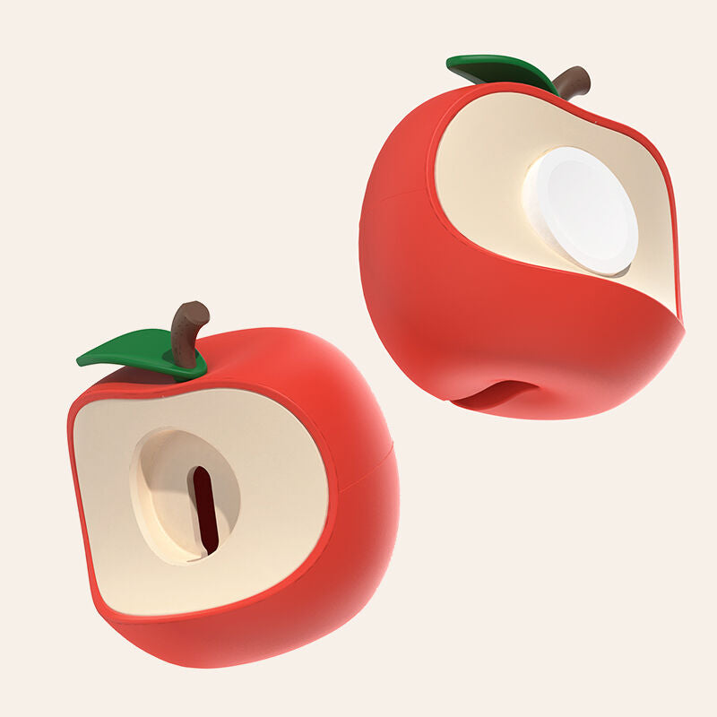 Apple Watch Apple-Shaped Charging Stand & Cable Organizer