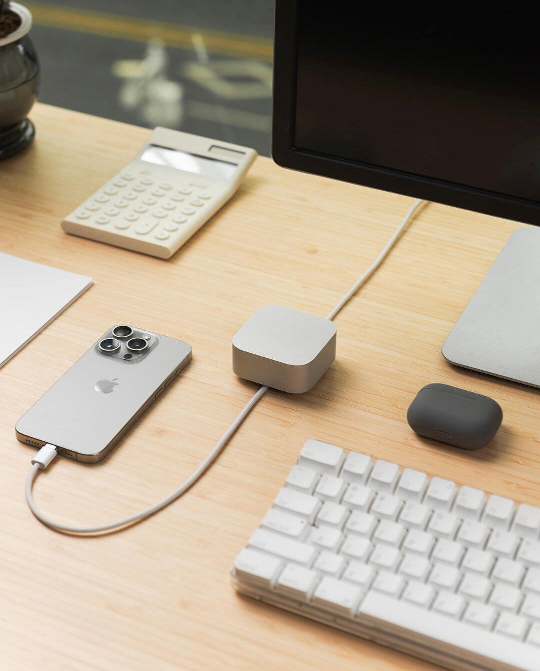 KOKOGOL Cube Mini Aluminum Cable Organizer