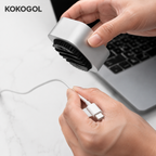 KOKOGOL_Cable_Organizer_holds_multiple_charging_cables_on_desk