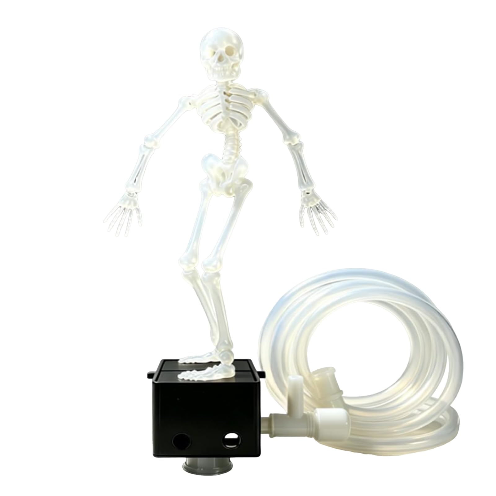 Kokogol Dancing Skull Aquarium Bubbler – Air-Powered Fish Tank Decor