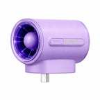 Ultra-Powerful Type-C Plug-in Fan, 17,000 RPM High Speed, Compatible with iPhone, iPad, Power Bank & Tablets.