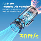 Ultra-Powerful Type-C Plug-in Fan, 17,000 RPM High Speed, Compatible with iPhone, iPad, Power Bank & Tablets.