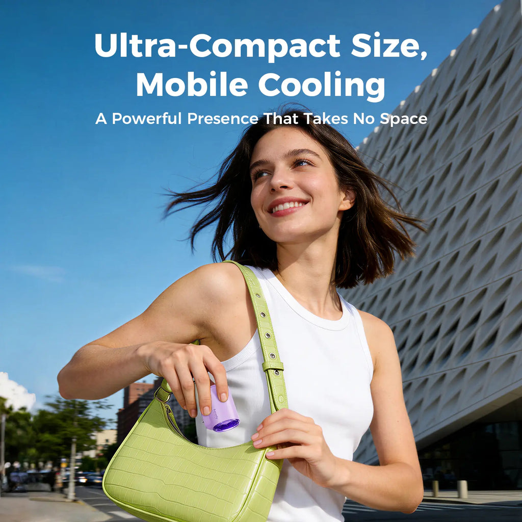 Ultra-Powerful Type-C Plug-in Fan, 17,000 RPM High Speed, Compatible with iPhone, iPad, Power Bank & Tablets.
