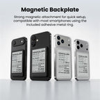 Mini E-Ink Reader Ultra-Thin Magnetic Pocket Reader