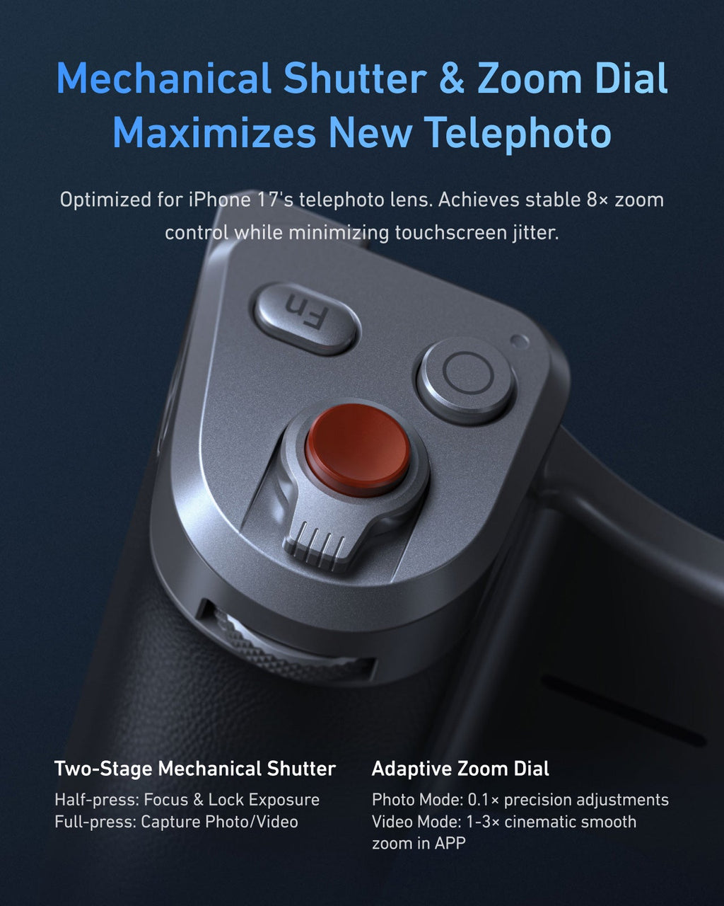 Master Grip for iPhone 17 Pro/Pro Max