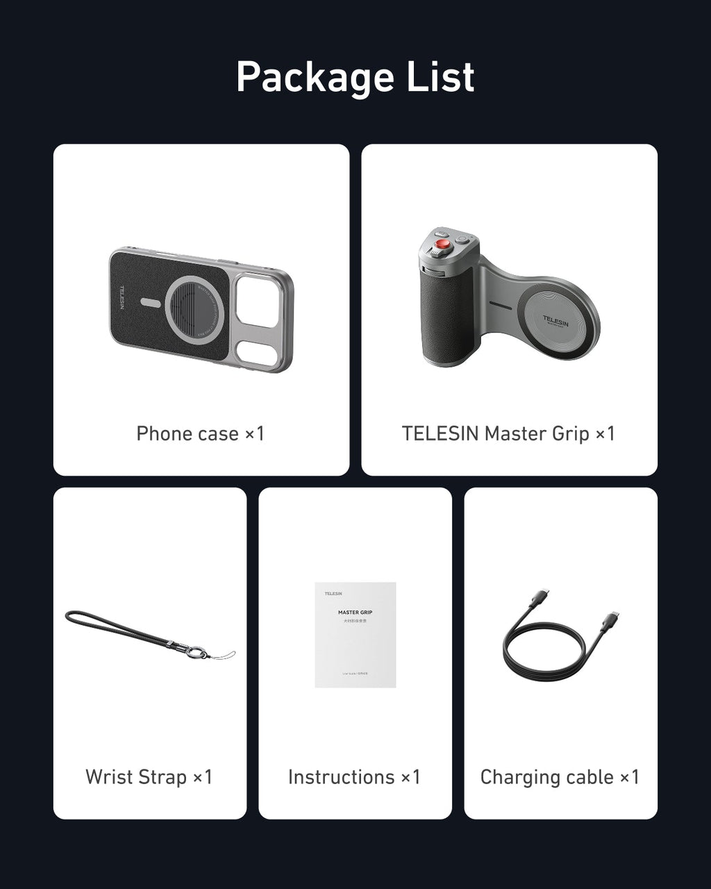 Master Grip for iPhone 17 Pro/Pro Max