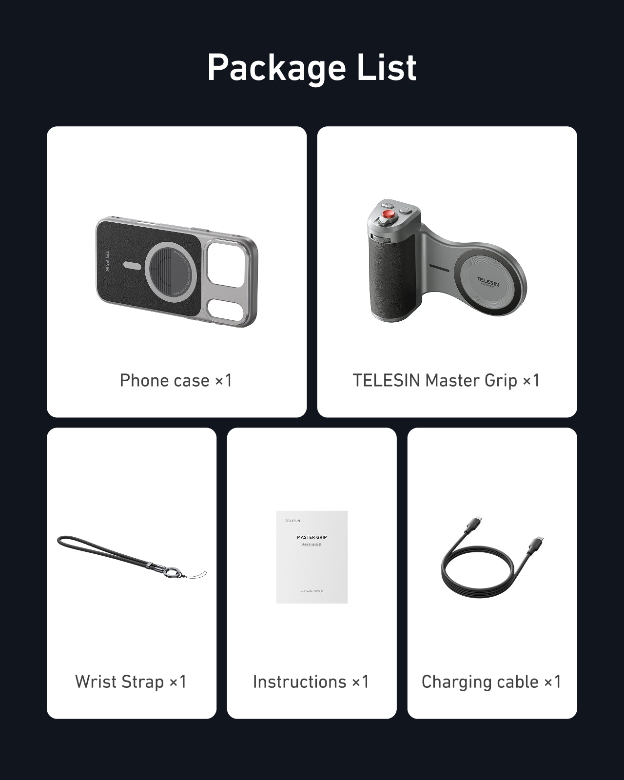Master Grip for iPhone 17 Pro/Pro Max