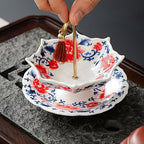 Umbrella Shape Ceramic Tea Strainer