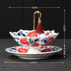 Umbrella Shape Ceramic Tea Strainer