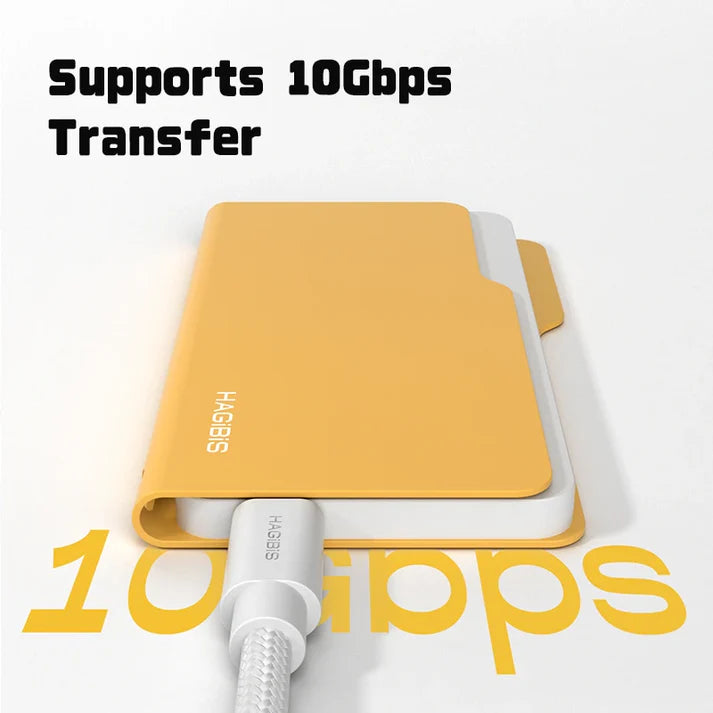 "Folder" Series M.2 NVMe SSD Enclosure | 10Gbps Aluminum Case for 2230-2280 SSDs