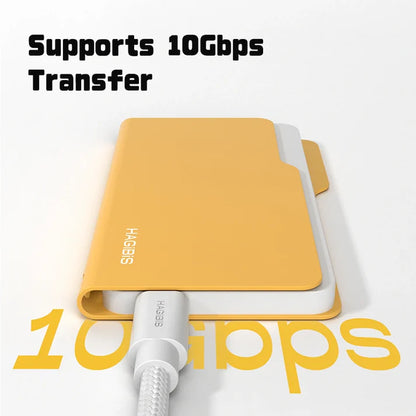 "Folder" Series M.2 NVMe SSD Enclosure | 10Gbps Aluminum Case for 2230-2280 SSDs