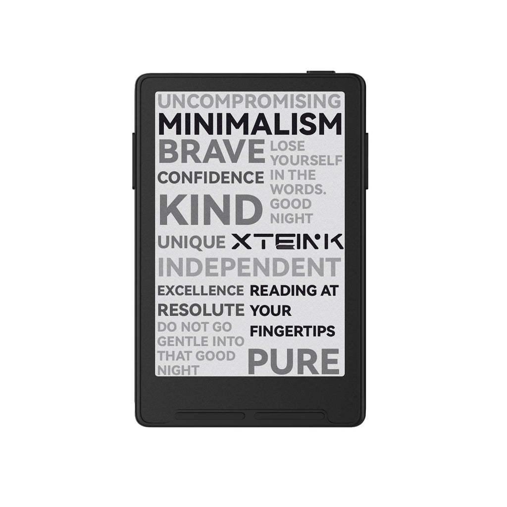Mini E-Ink Reader Ultra-Thin Magnetic Pocket Reader