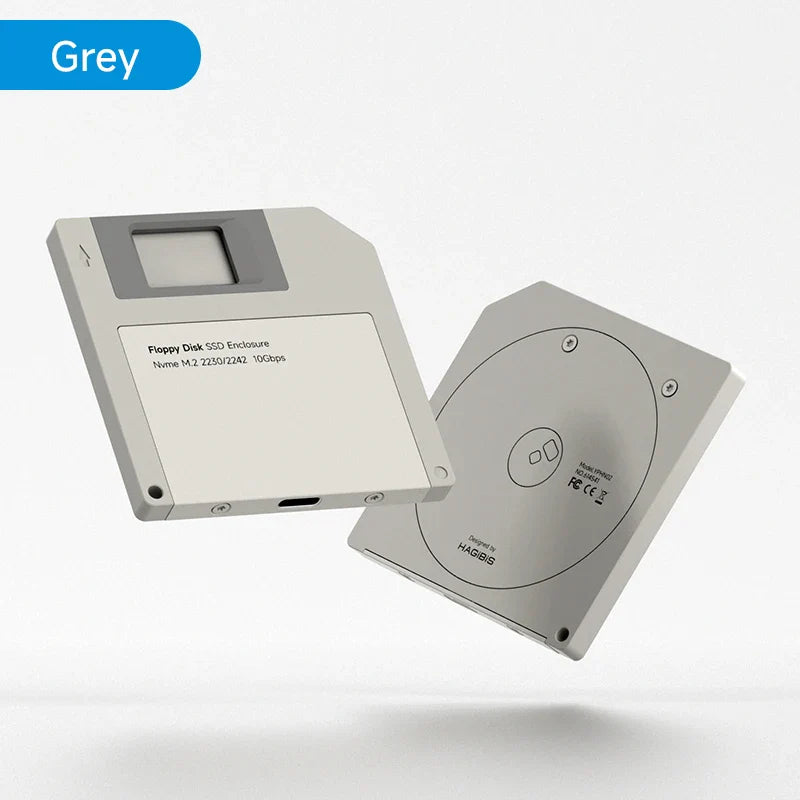 FLOPPY DISK TO HARD DISK M.2 NVMe SSD Enclosure USB 3.2 Gen 2