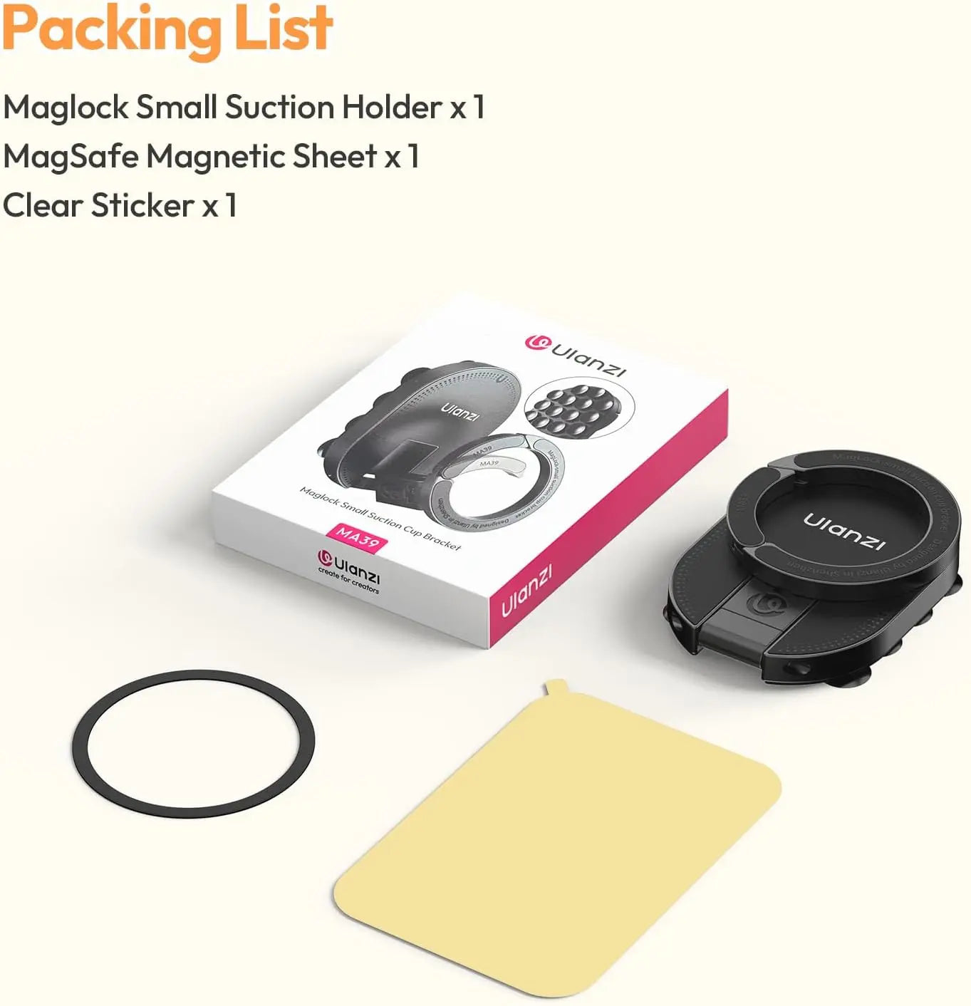 MagLock Magnetic Phone Mount