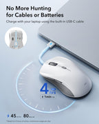 MagMouse Snap-to-Carry Bluetooth Mouse